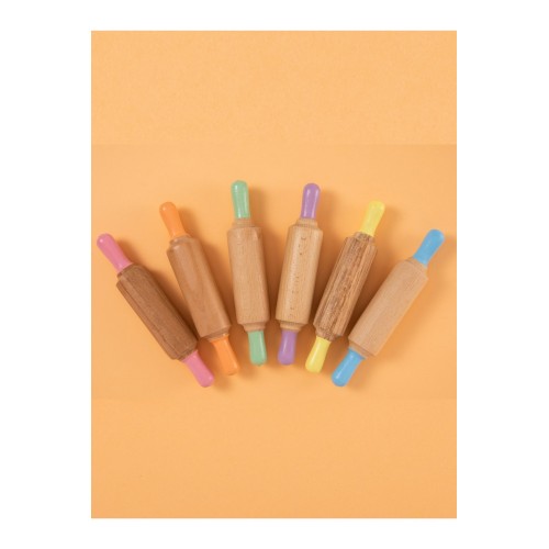 Childgen Merdane Ahşap - Pastel Mavi Childgen Merdane Ahşap - Pastel Mavi